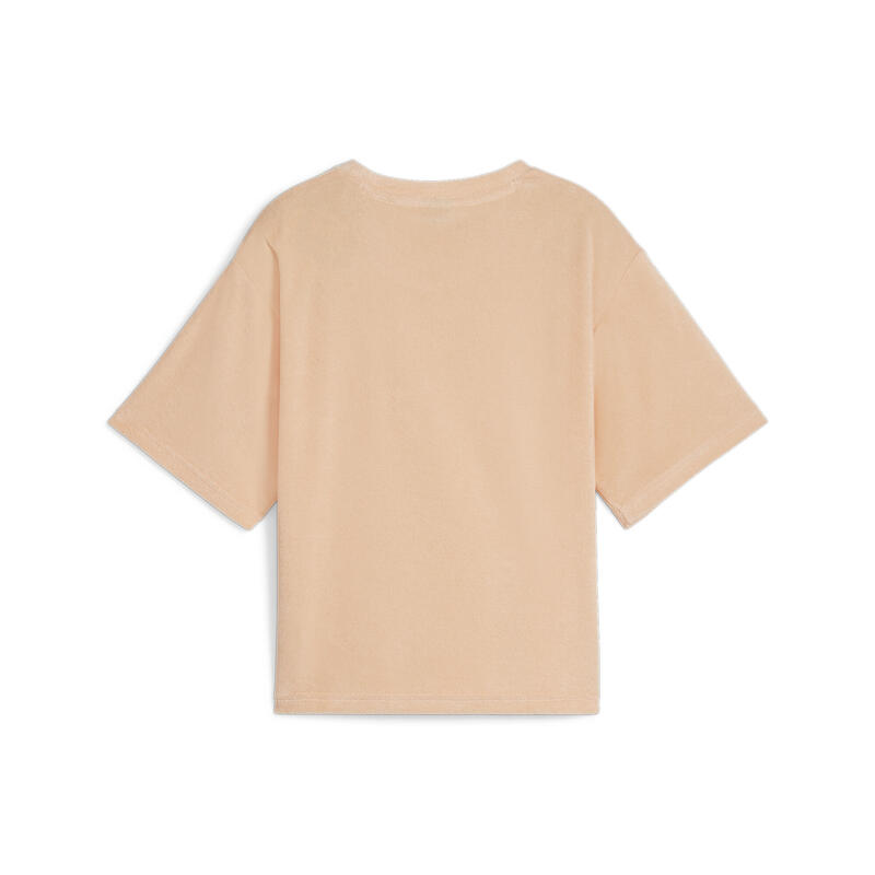 Camiseta de mujer ESS+ PUMA Peach Fizz Orange