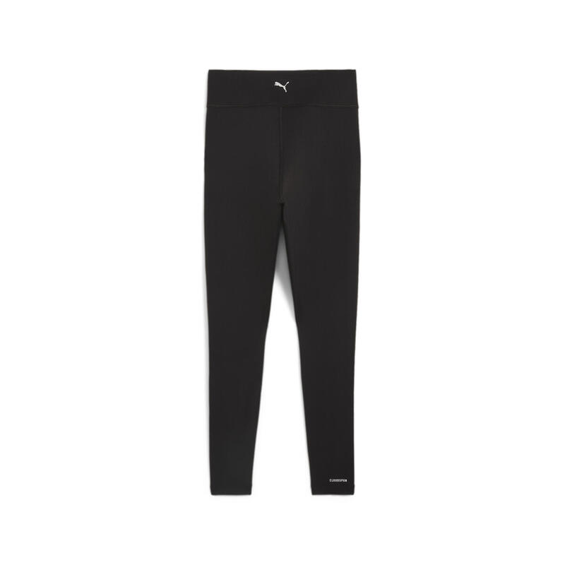 Legging côtelé à taille haute CLOUDSPUN Femme PUMA Black