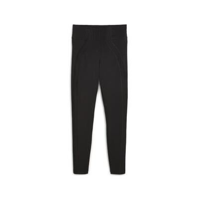 Damskie prążkowane legginsy CLOUDSPUN z wysokim stanem PUMA Black