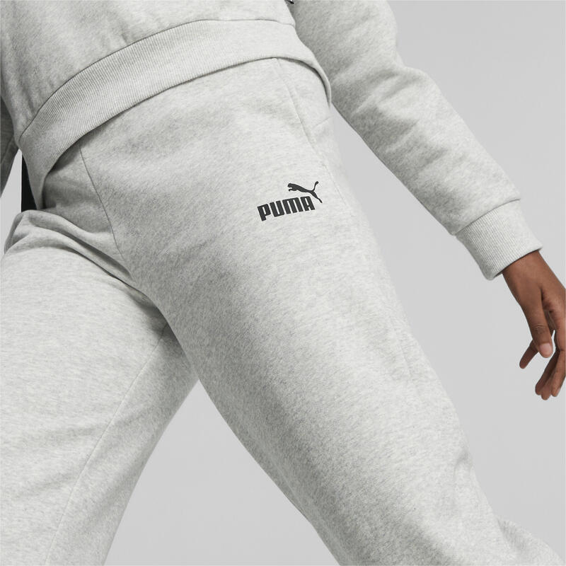 Pantalones de chándal ESS+ rectos Mujer PUMA Light Gray Heather