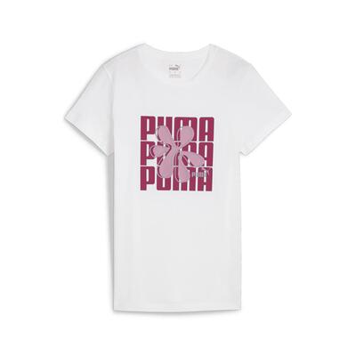 Graphics t-shirt voor dames puma black
