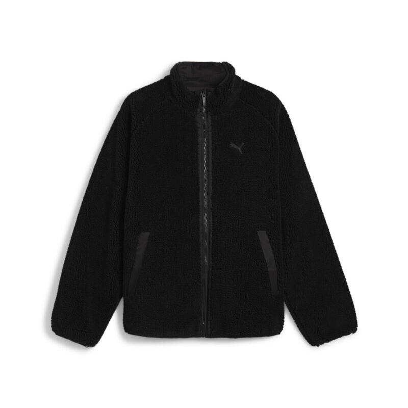 Veste réversible en sherpa Homme PUMA Black