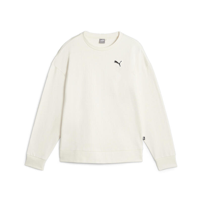 BETTER ESSENTIALS sweatshirt met ronde hals PUMA No Color Mix