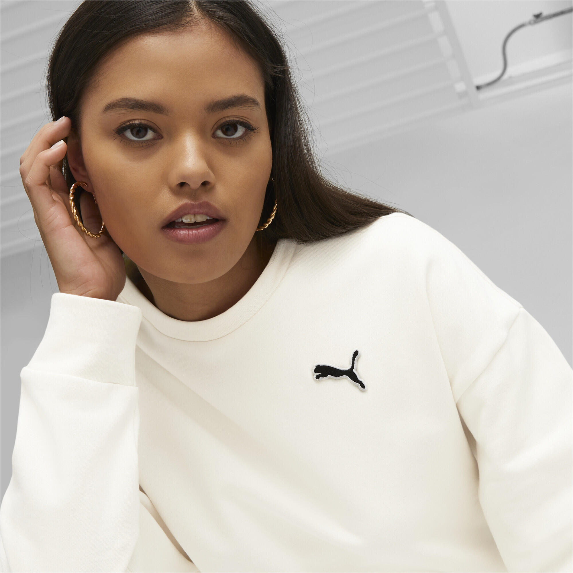 BETTER ESSENTIALS Crewneck Damen PUMA No Color Mix 4/6