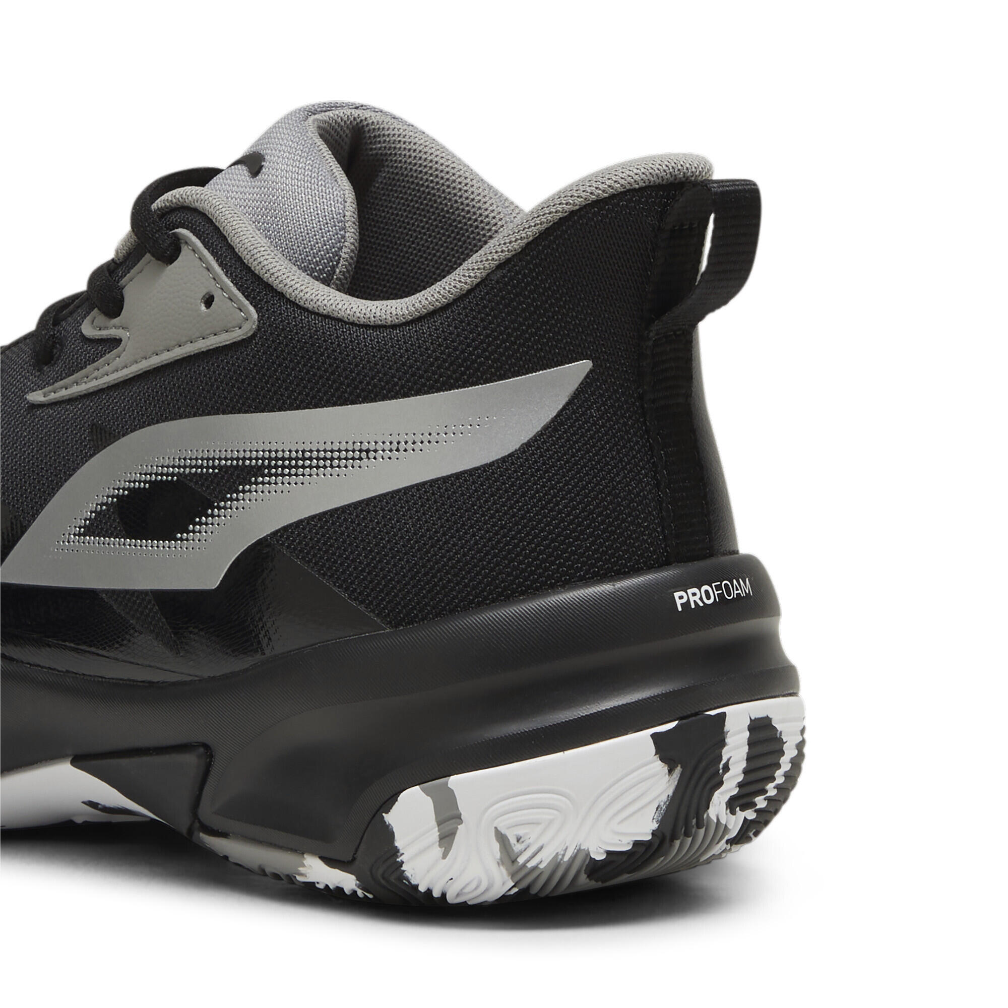 Chaussures de basketball Genetics PUMA Black Stormy Slate Gray 2/6