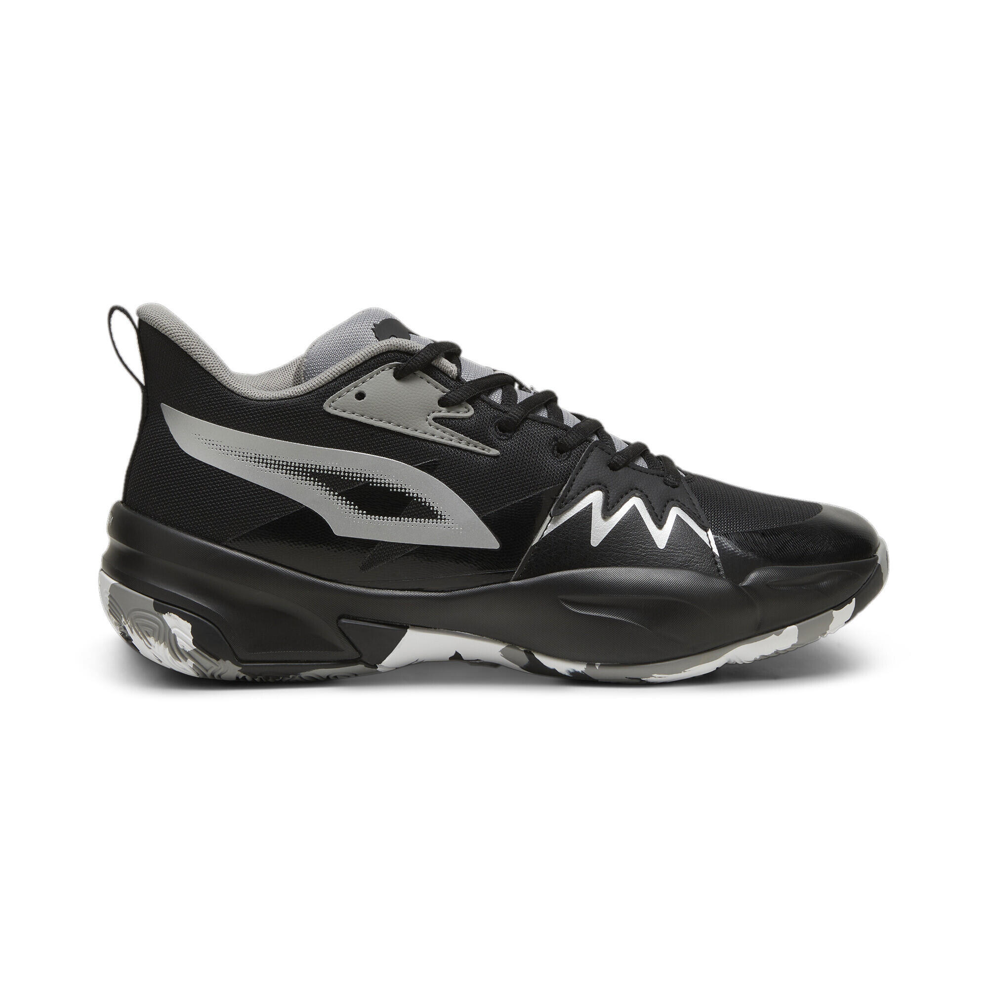 Chaussures de basketball Genetics PUMA Black Stormy Slate Gray 5/6
