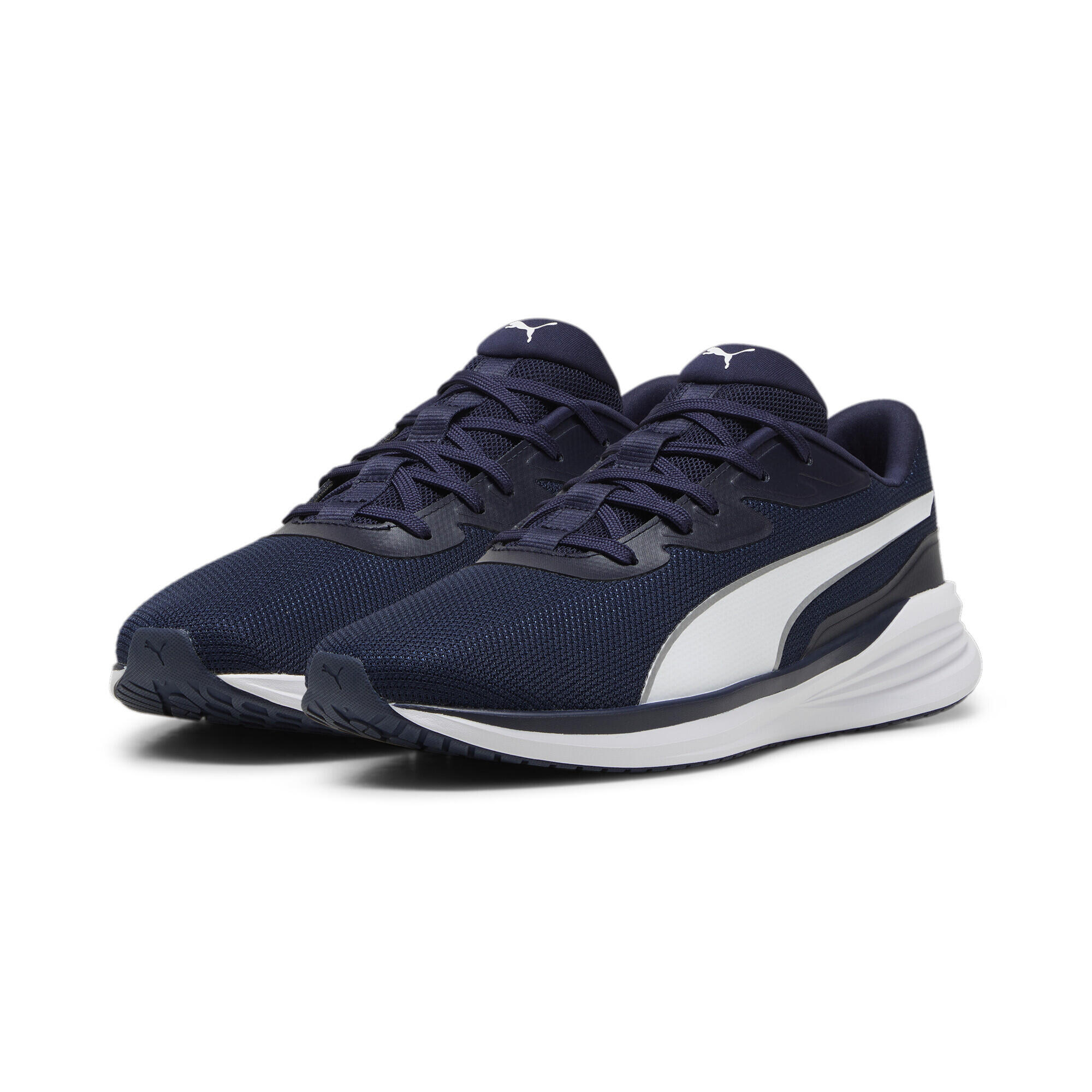 Night Runner V3 Laufschuhe Erwachsene PUMA Navy White Blue 2/7