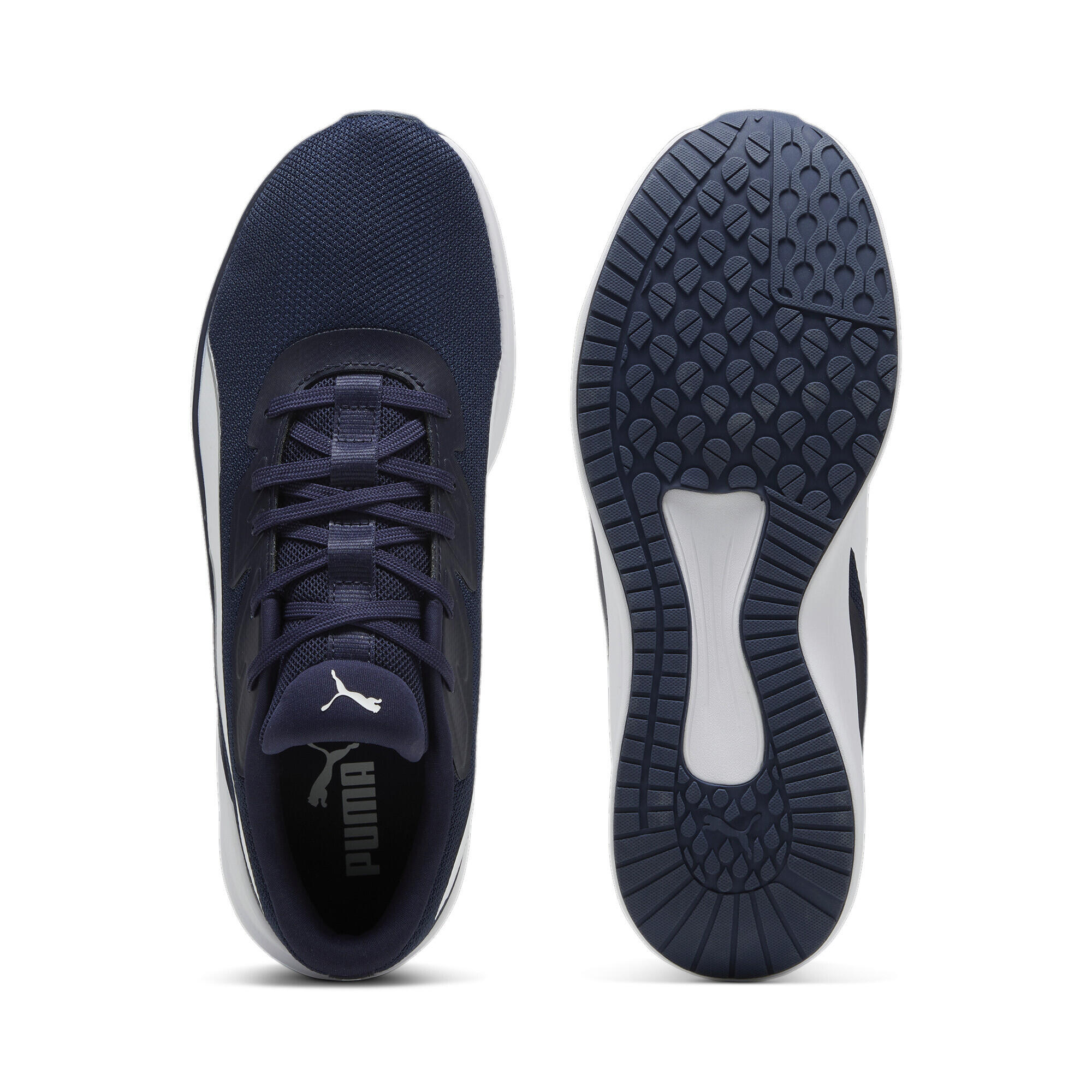 Night Runner V3 Laufschuhe Erwachsene PUMA Navy White Blue 6/7