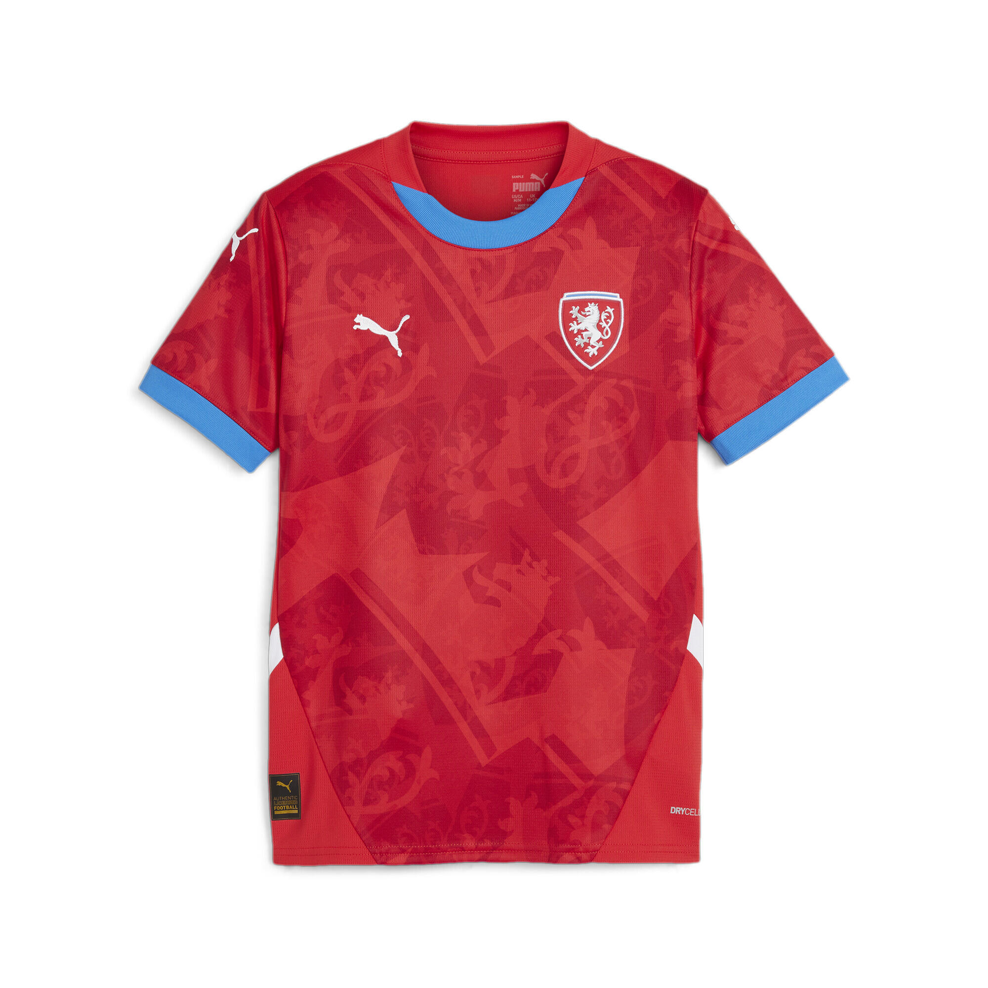 PUMA Maglia da calcio in jersey gara Home Repubblica Ceca 2024 da ragazzi PUMA