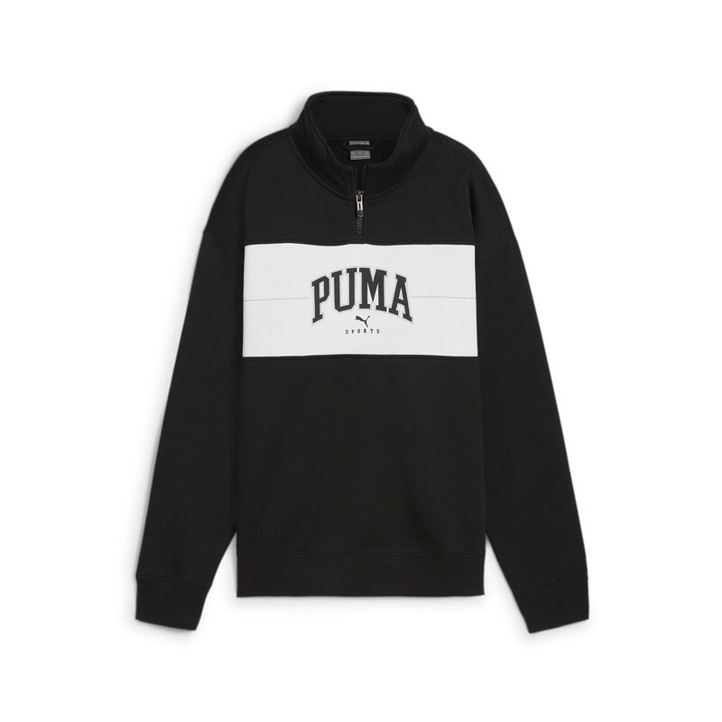 PUMA SQUAD hoodie met kwartrits voor dames PUMA Black