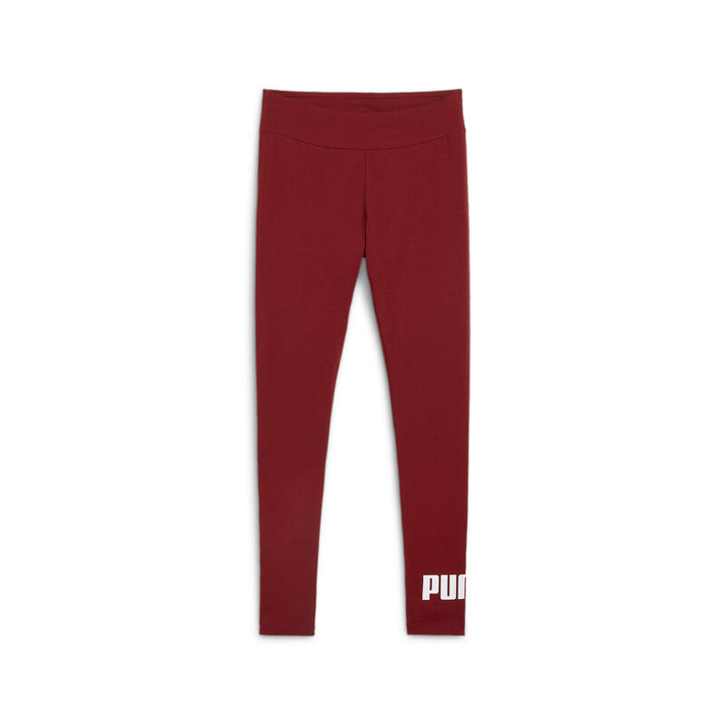 Essentials Logo legging voor dames PUMA Intense Red