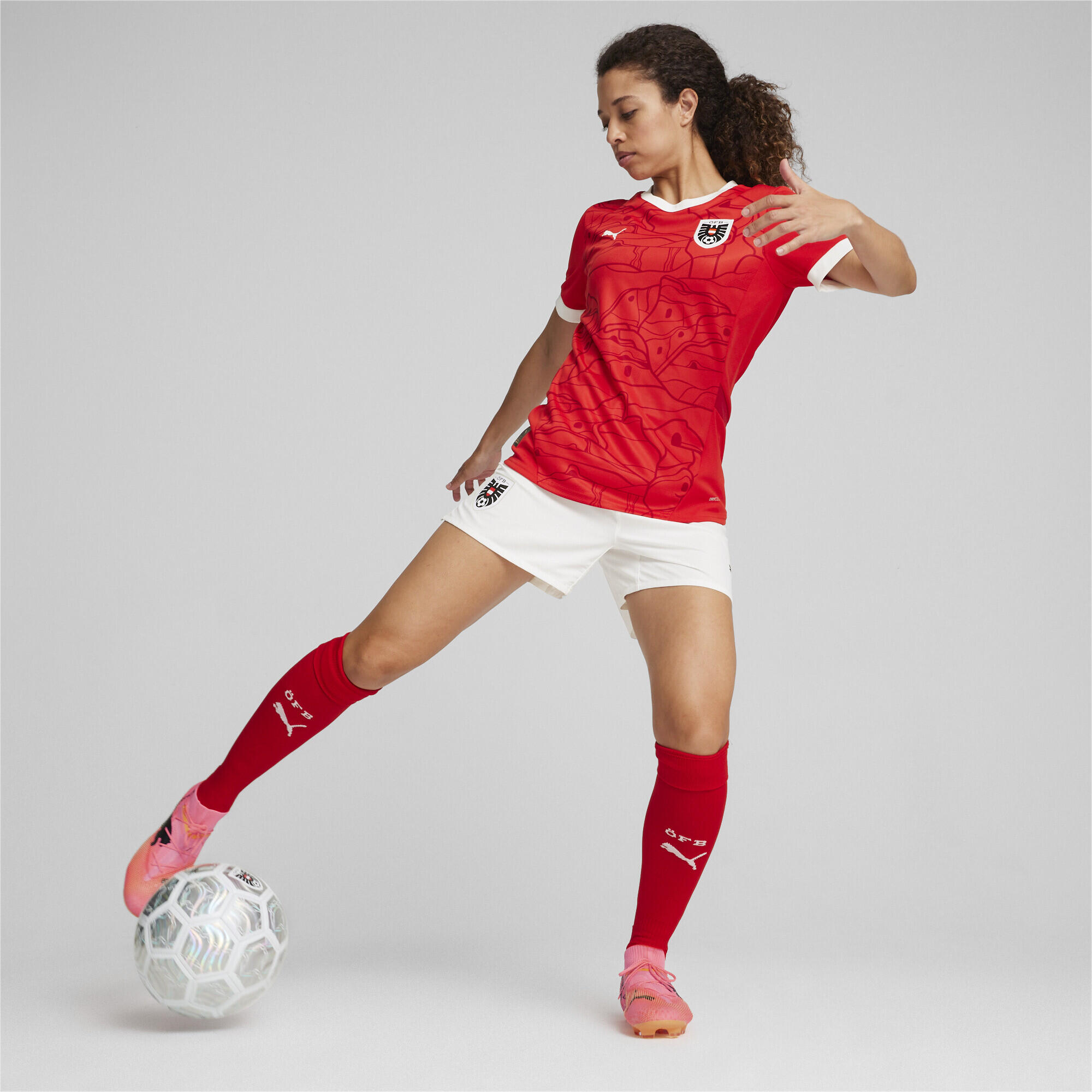 Camiseta de fútbol Mujer de Austria 2024 (local) PUMA 3/7