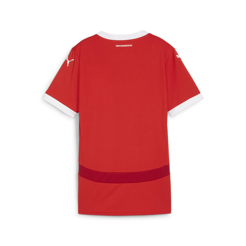 Österreich 2024 Fußball Heimtrikot Damen PUMA Red Chili Pepper