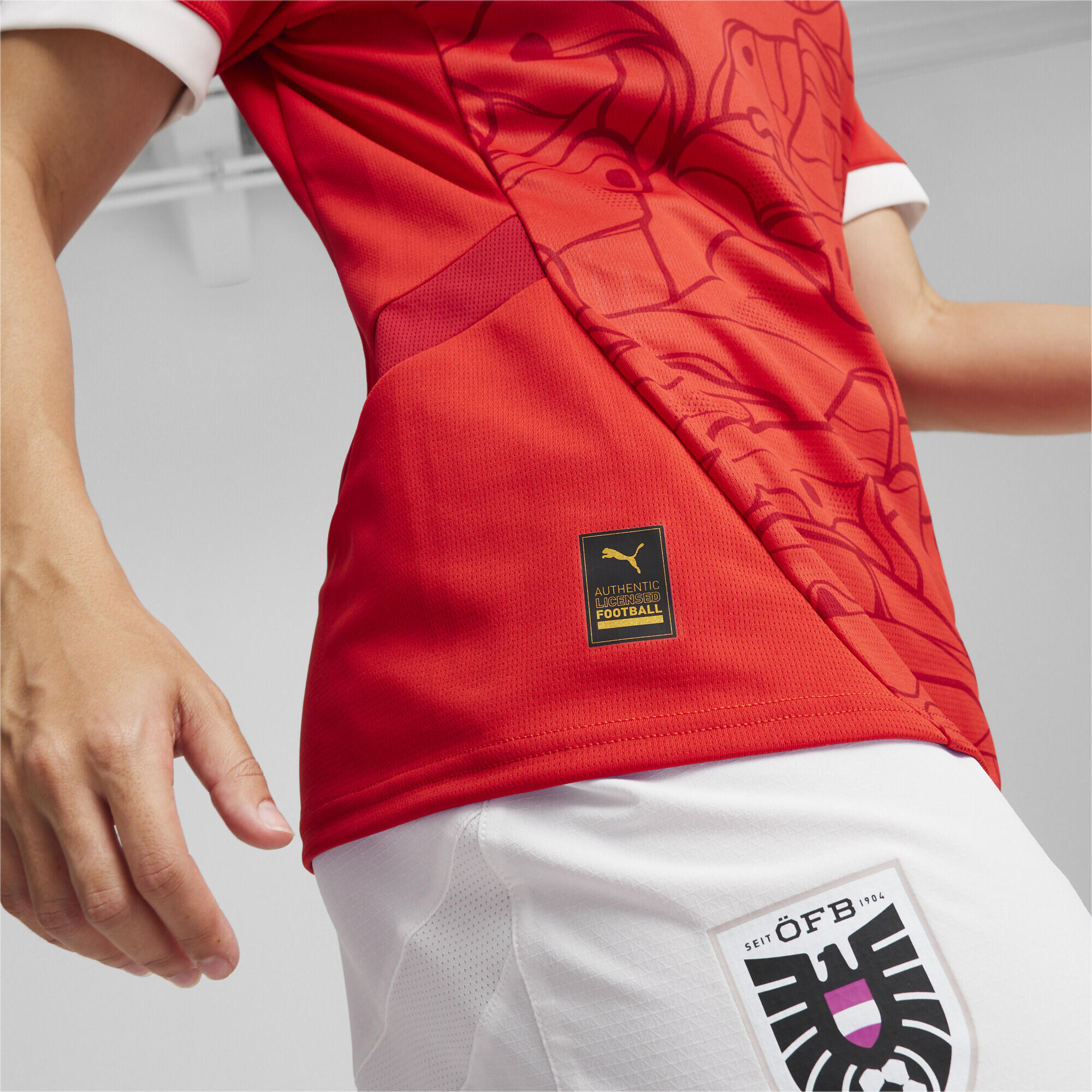 Camiseta de fútbol Mujer de Austria 2024 (local) PUMA 5/7