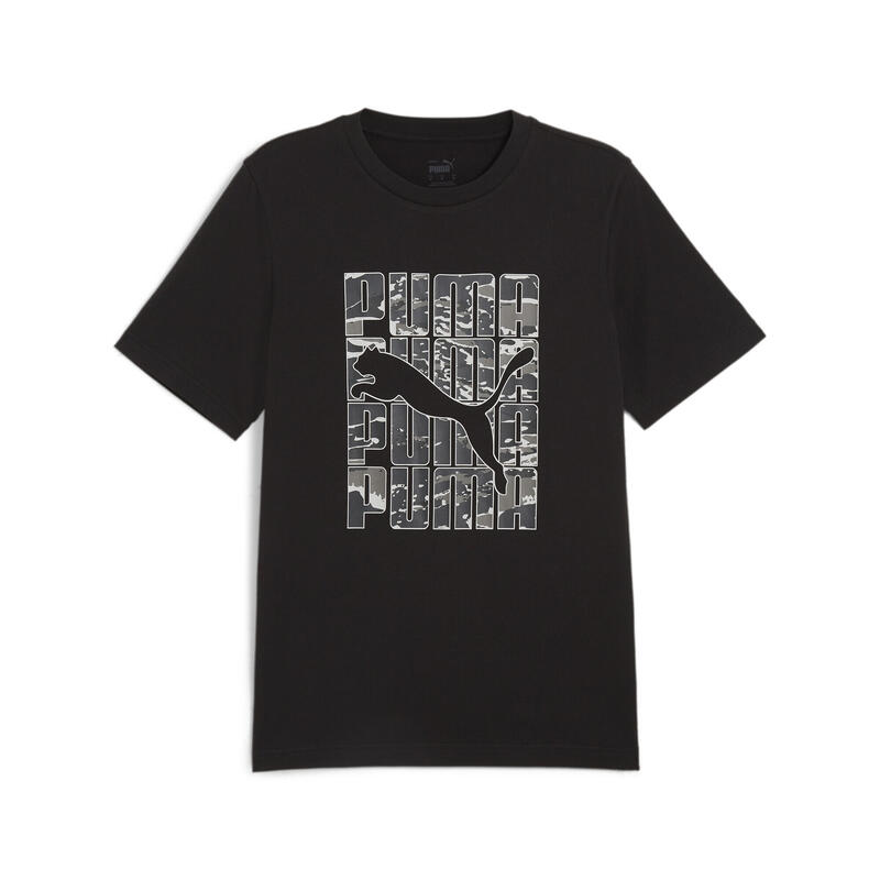 Camiseta GRAPHICS Camo Hombre PUMA Black