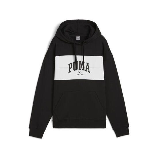 PUMA SQUAD Hoodie mit viertellangem Reißverschluss Damen PUMA Black
