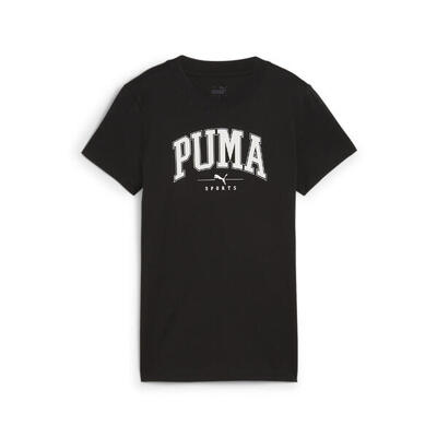 Puma squad t-shirt met print voor dames puma black