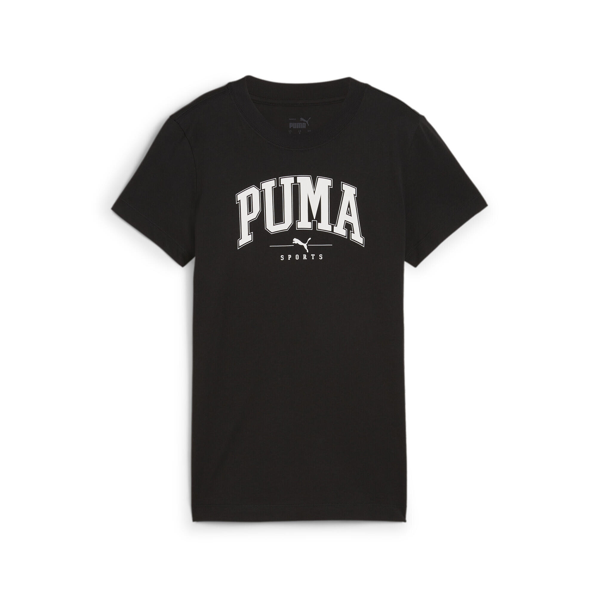 Damska koszulka z nadrukiem PUMA SQUAD PUMA Black