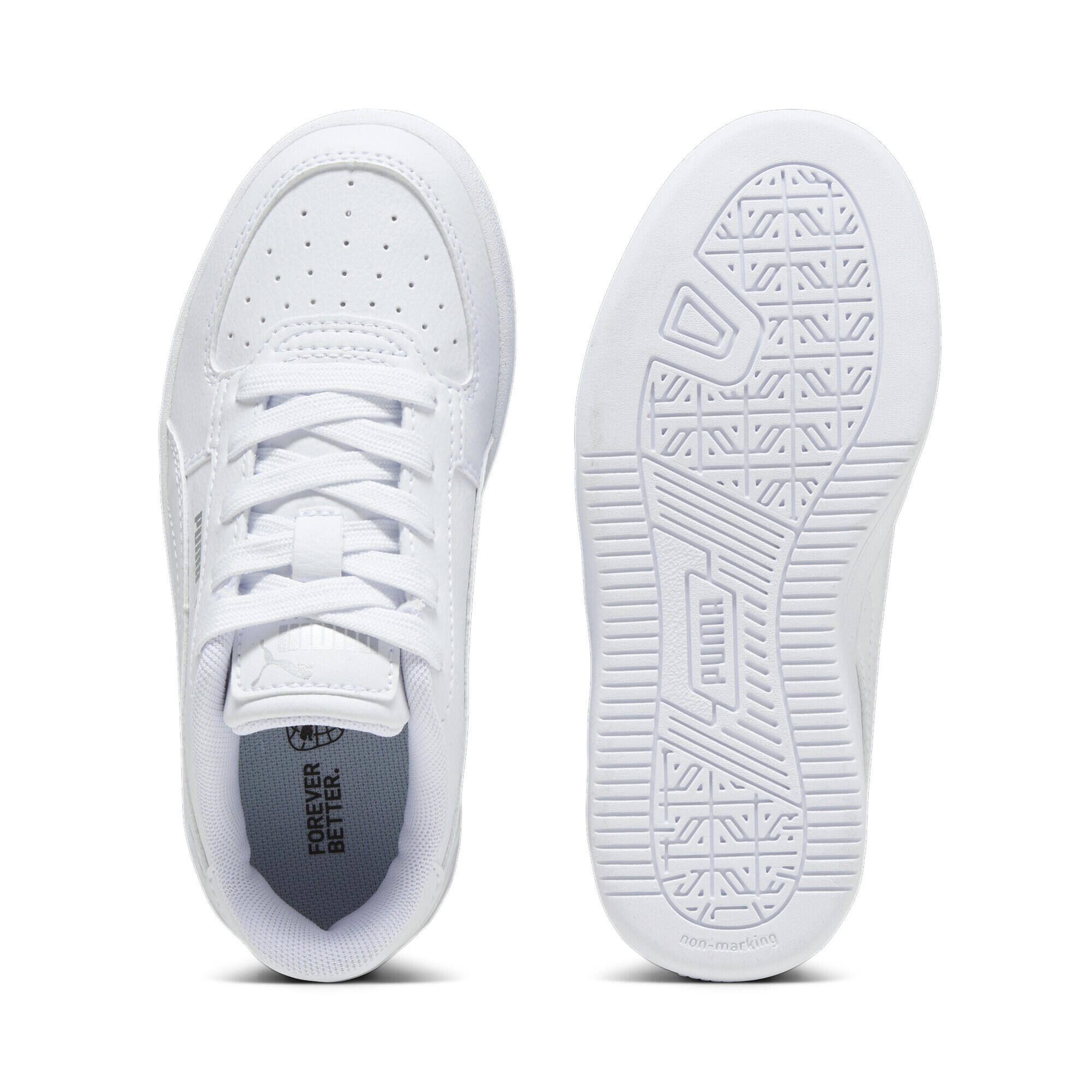 Puma Caven 2.0 Sneakers Kinder PUMA White Silver Black Metallic 6/7