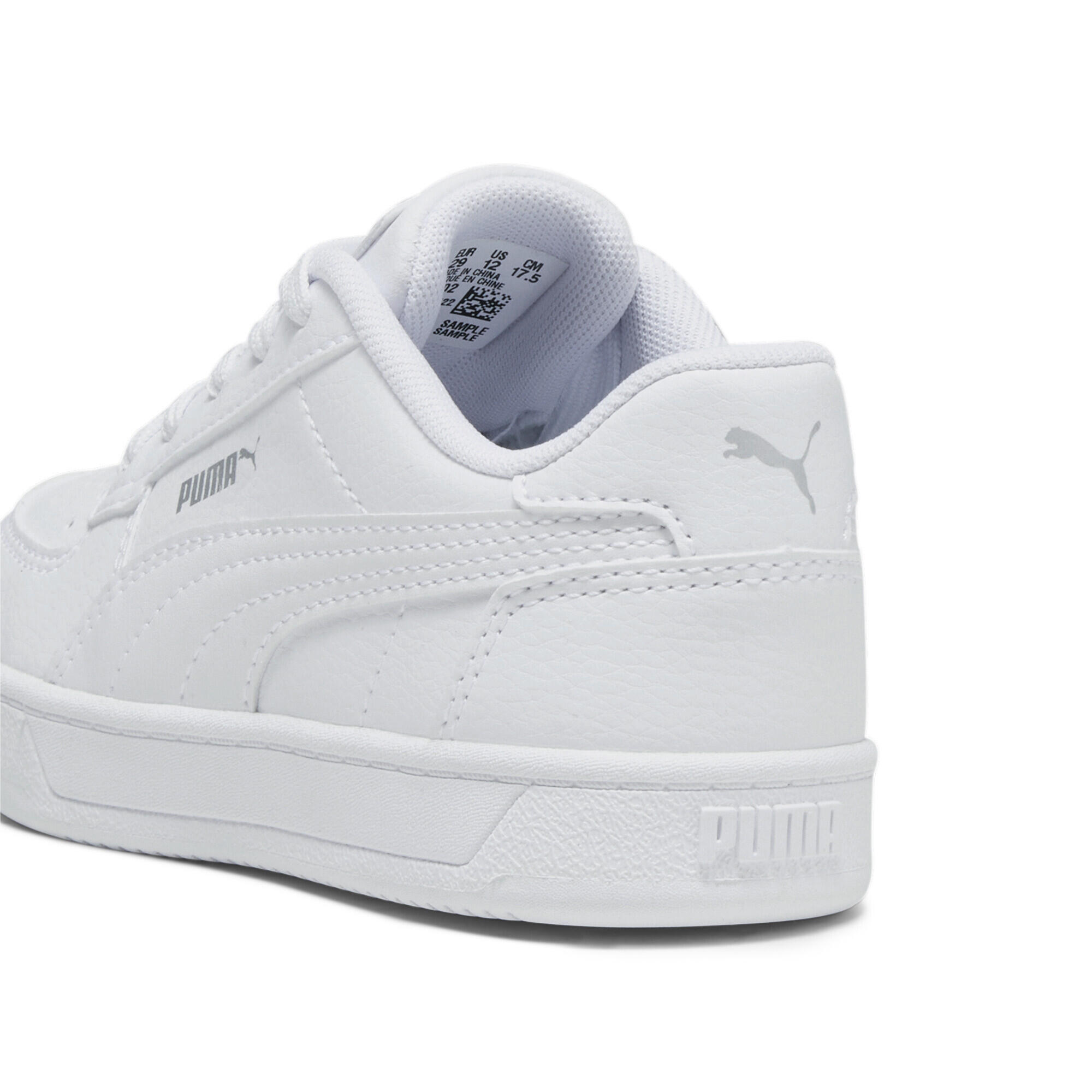Puma Caven 2.0 Sneakers Kinder PUMA White Silver Black Metallic 4/7