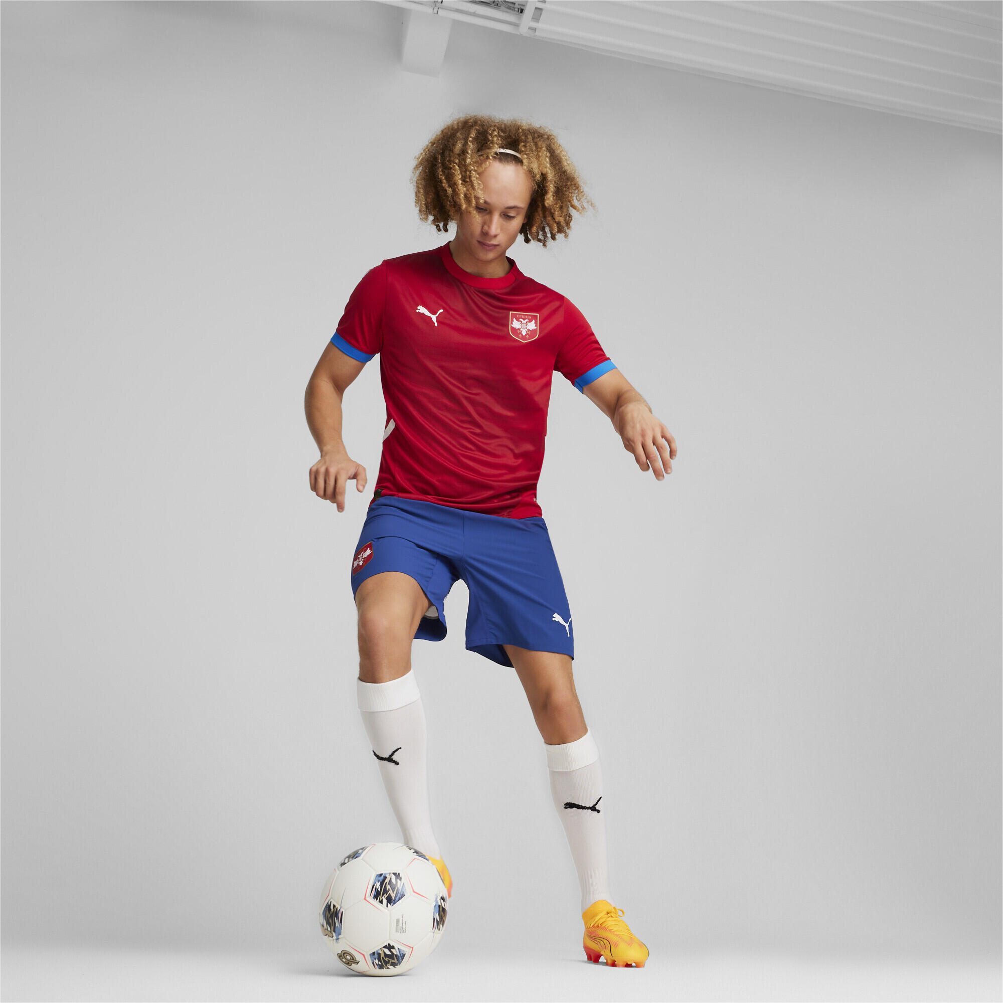 Maglia da calcio in jersey gara Home Serbia 2024 da uomo PUMA 3/7