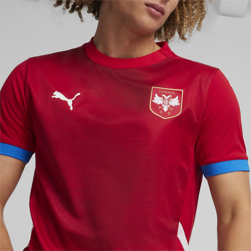 Maglia da calcio in jersey gara Home Serbia 2024 da uomo PUMA