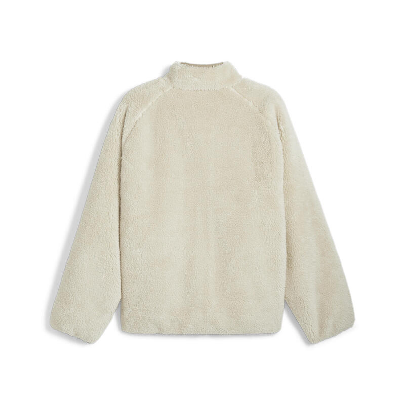 Jachetă Sherpa Reversibilă Bărbați PUMA Alpine Snow White