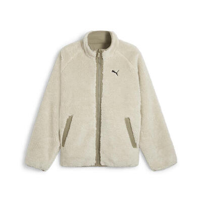 Giacca Sherpa reversibile da uomo PUMA Alpine Snow White