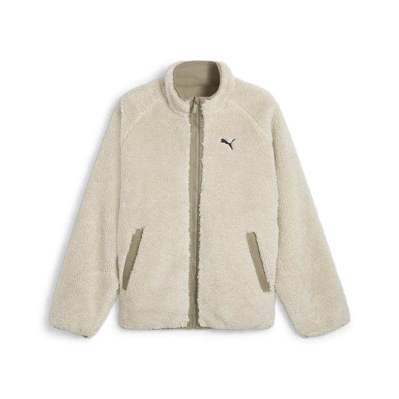 Chaqueta sherpa reversible Hombre PUMA Alpine Snow White