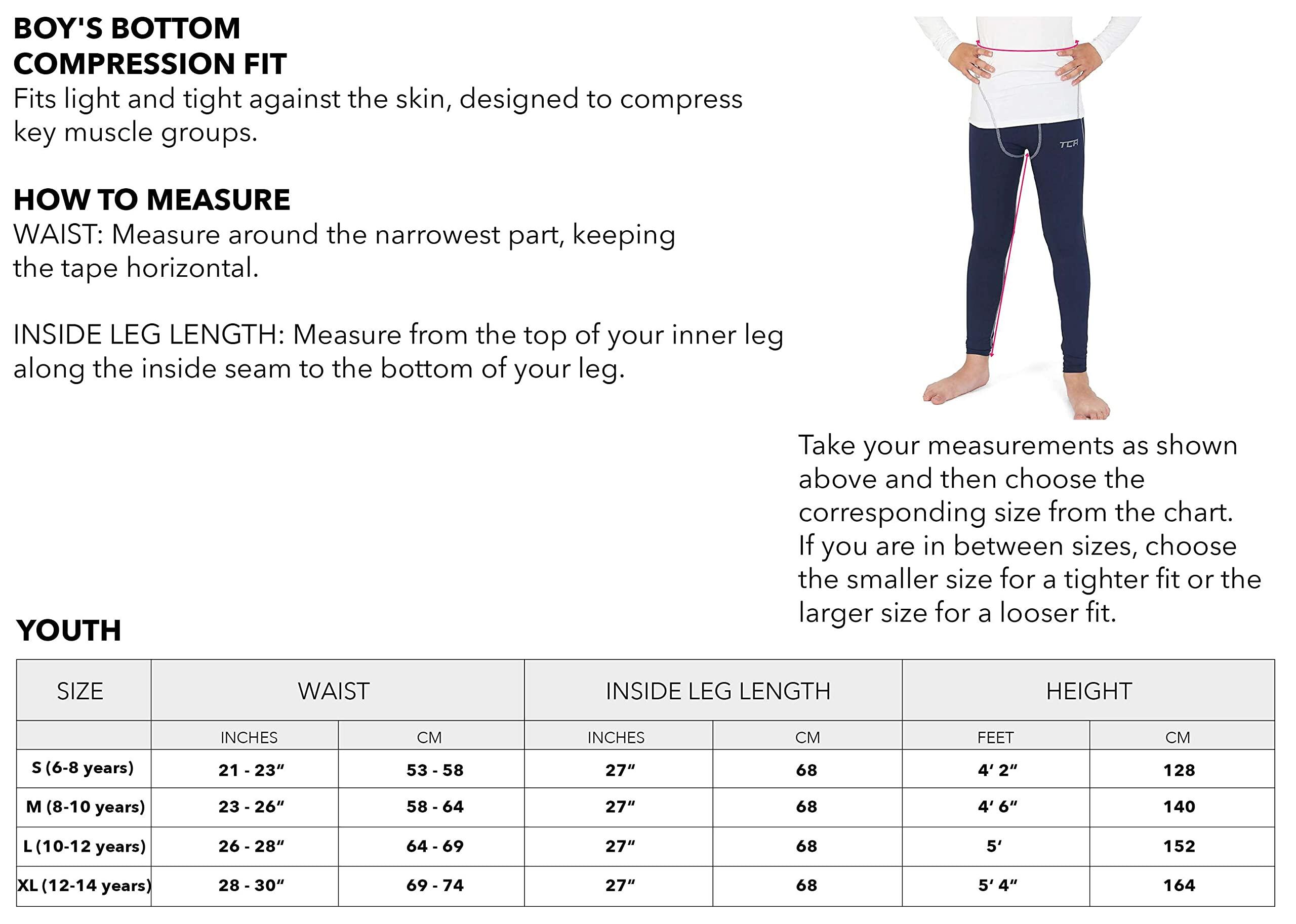 Kompressionsleggings Für Jungen - 4er Pack Sportunterwäsche