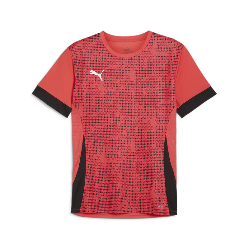 Maillot à motif IndividualGOAL Homme PUMA Active Red Black