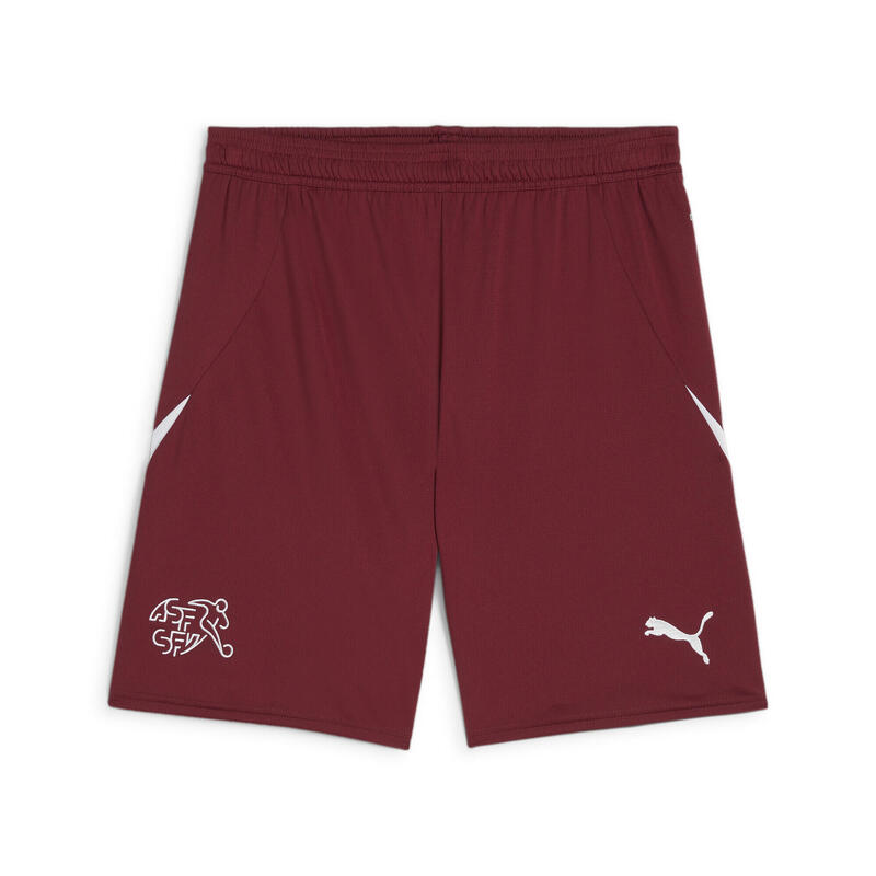 Pánské fotbalové kraťasy Švýcarsko PUMA Team Regal Red