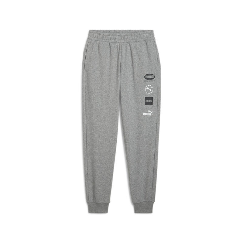 PUMA POWER sweatpants voor heren PUMA Medium Gray Heather