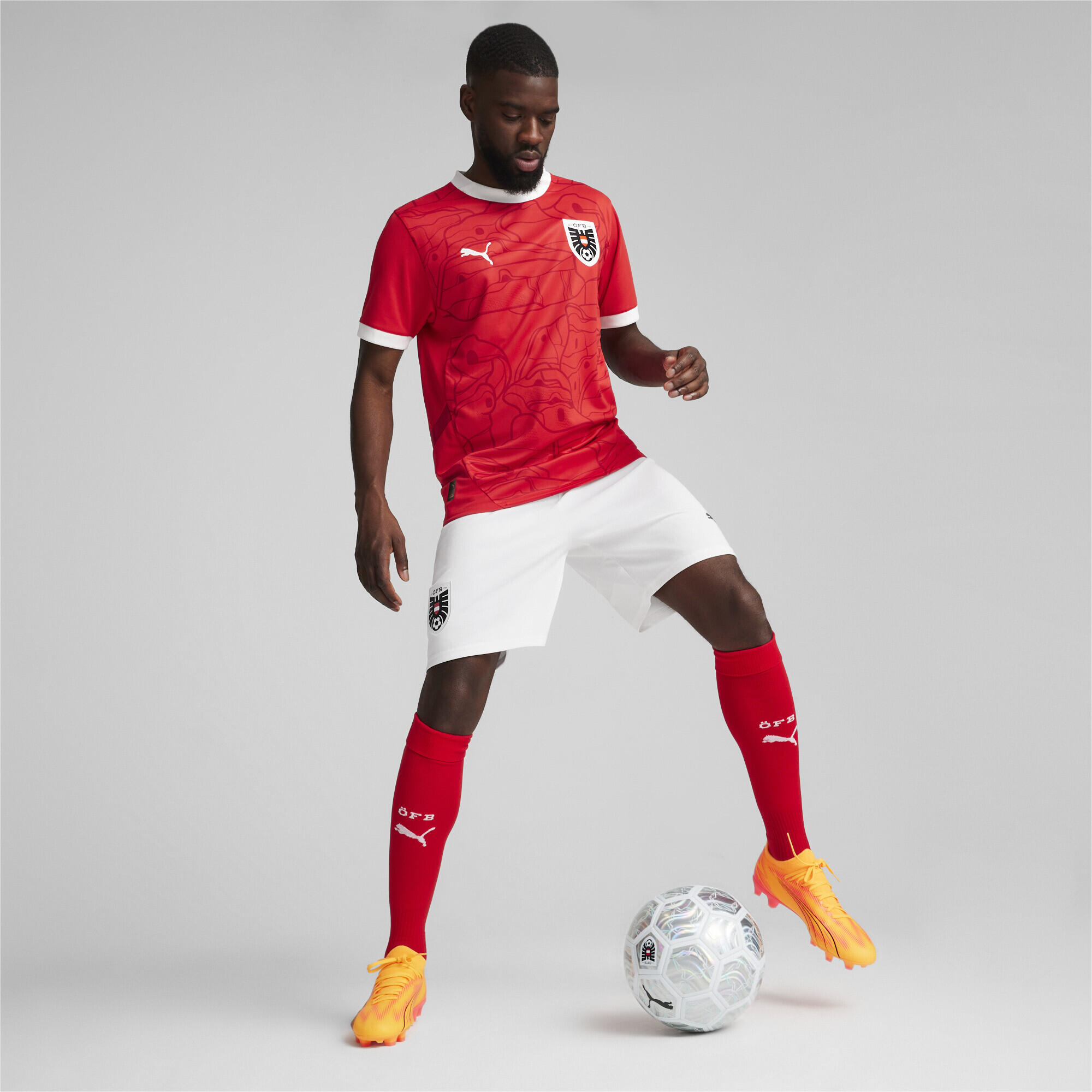 Österreich 2024 Fußball Heimtrikot Herren PUMA 3/7