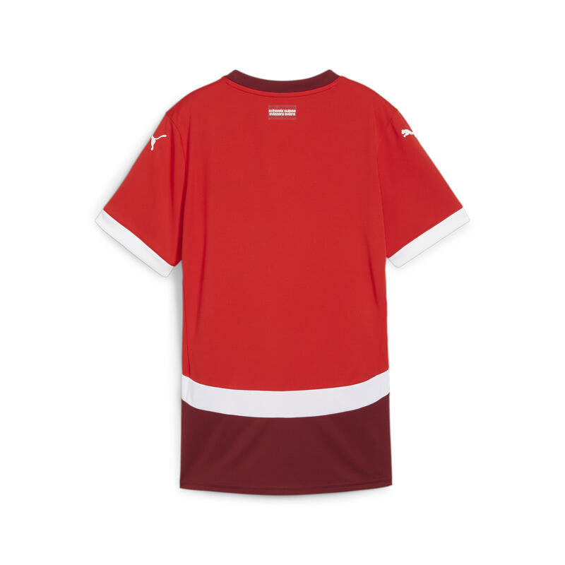 Schweiz 2024 Fußball Heimtrikot Damen PUMA Red Team Regal