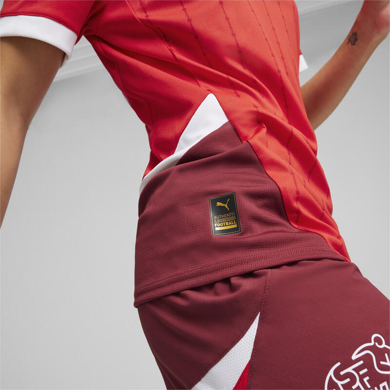 Camiseta de local de Suiza 2024 de fútbol Mujer PUMA Red Team Regal