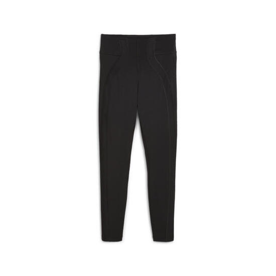 Damskie prążkowane legginsy CLOUDSPUN z wysokim stanem PUMA Black