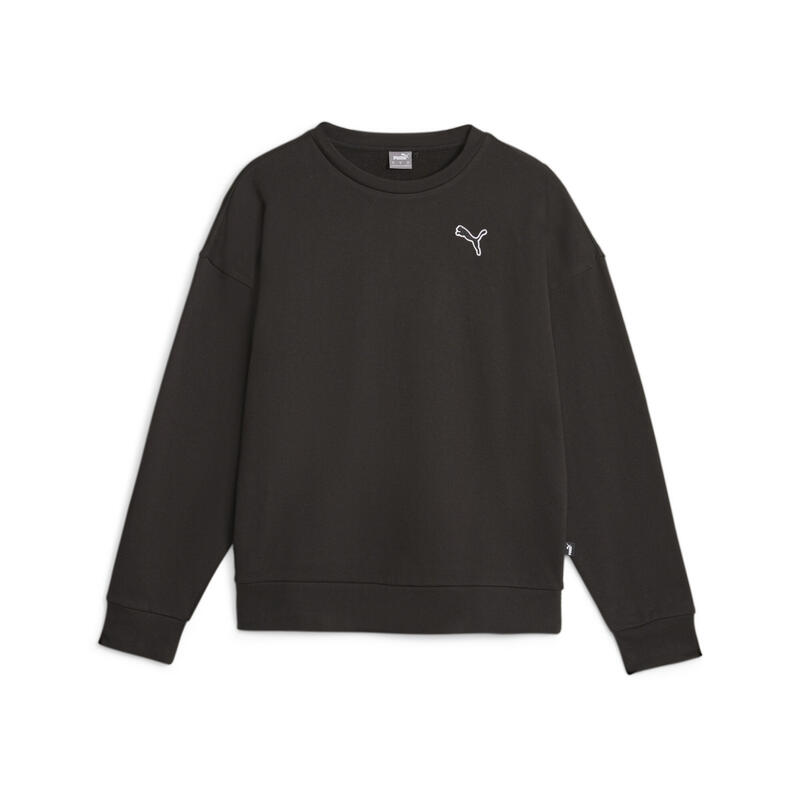 BETTER ESSENTIALS sweatshirt met ronde hals PUMA Black