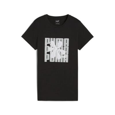 Graphics t-shirt voor dames puma black