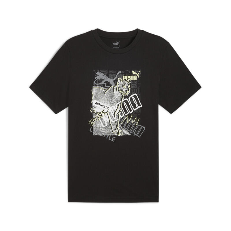 T-shirt Photoprint GRAPHICS Homme PUMA Black