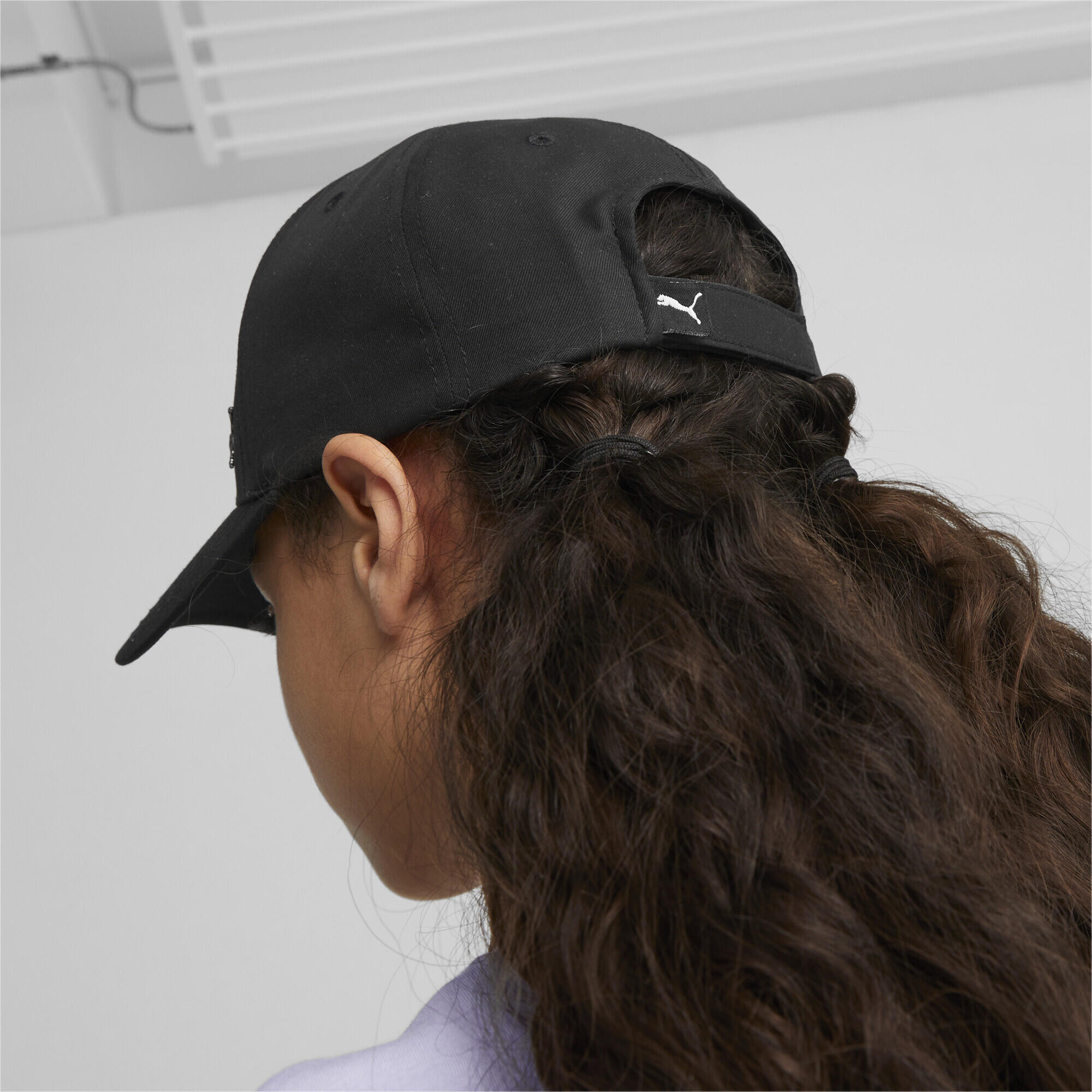 Casquette avec logo Cat métallisé Enfant et Adolescent PUMA Black 4/5