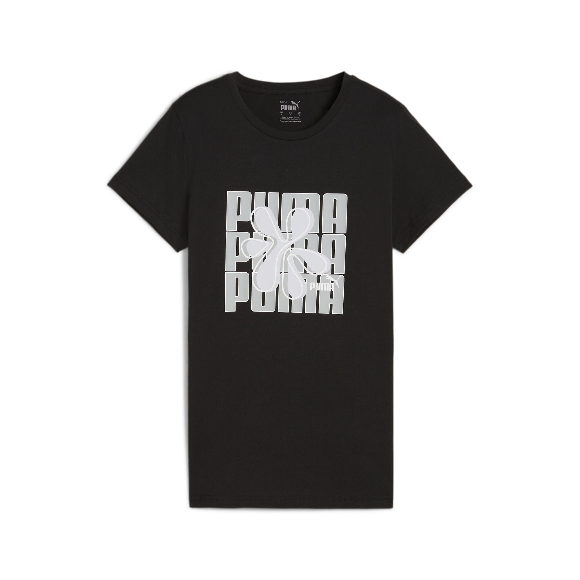 PUMA GRAFIKA Tričko pro ženy Black