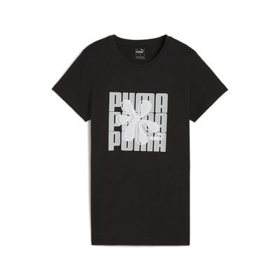 Graphics t-shirt voor dames puma black
