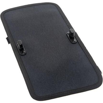 Neue Looxs Nova Plate - Gray - Fietsplaat für Nova Double Deficable Bicycle Bag