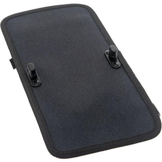 Neue Looxs Nova Plate - Gray - Fietsplaat für Nova Double Deficable Bicycle Bag