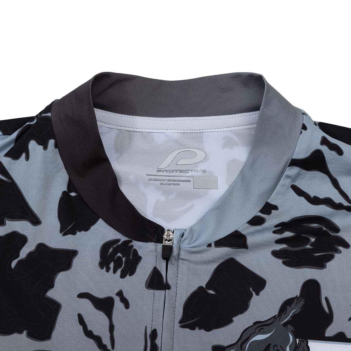 Maglia - Ciclismo - Uomo - P-Leaf - nero 3/4