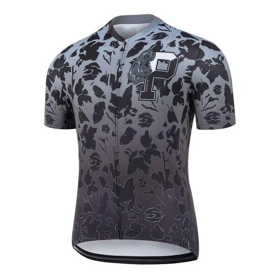Maillot - Vélo - Homme - P-Leaf - noir