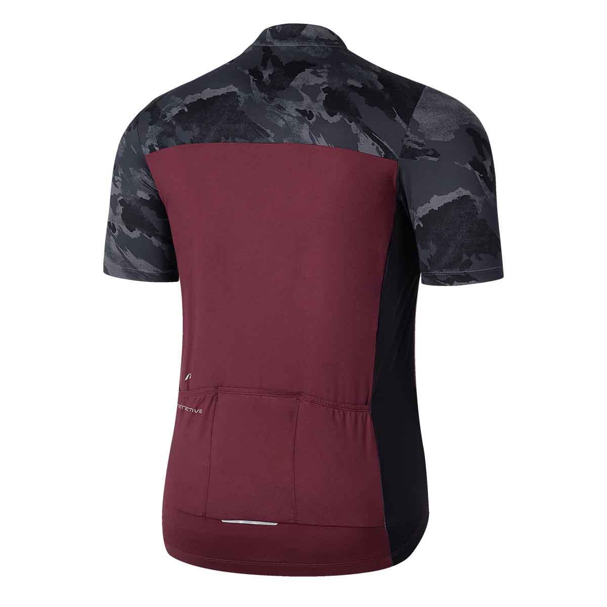 Trikot - Fahrrad - Herren - P-Scotch - bordeaux 2/4