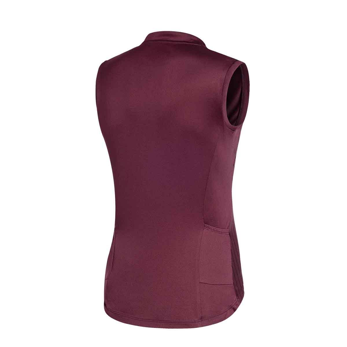 Ärmelloses Wielershirt - Fiets - Dames - P-Blue Sun - bordeaux 2/4