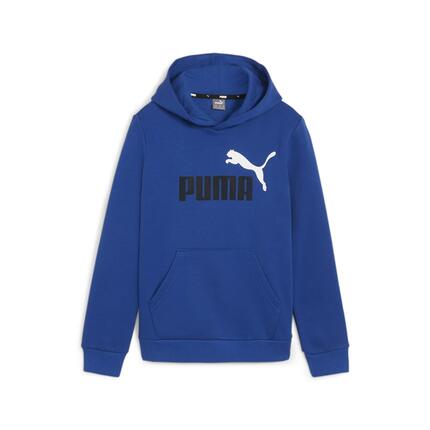 Sweatshirt à capuche bicolore enfant Puma Essentials+ Big Logo